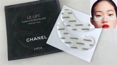 patch yeux chanel|Chanel le lift eye revitalizer.